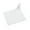 White, variant on Pavoni Single-Portion Rectangular Black Plastic Tray 5-1/8 Inch x 1-1/2 Inch - Case of 250 Pieces