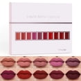 thumbnail image 4 of 10 Set Matte Long-lasting Lip Gloss Velvet Matte Matte Matte Matte Lip Gloss Gift Box, 4 of 6