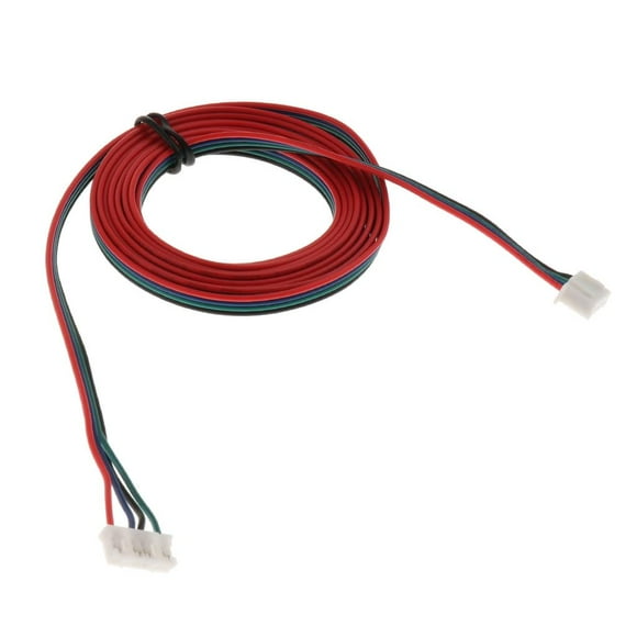 Conector de cable de motor de terminal, cable de extensión de controlador paso a paso para impresora 3D 1 metro
