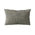 thumbnail image 5 of Plutus 12" x 20" Hidden Maze Plaid Luxury Throw Pillow in Blue, 5 of 9
