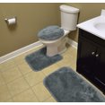 Garland Rug Finest Luxury 3 Piece Ultra Plush Washable Bath Rug Set