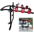 3Bike Bicycle Rack,Portable Foldable Bike Rack Hitch Mount Carrier Car