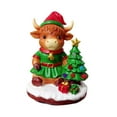 thumbnail image 4 of Adorno navideño de las con luz. Figura navideña resistente y original para estantería, chimenea, comedor o cualquier espacio del, 4 of 10