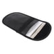 thumbnail image 2 of Estuche Protector de Señales de Cuero Impermeable Bolsod e Almacenamient Lves Monedas Trajetas Negro Baoblaze bolsa de seguridad de llavero, 2 of 8