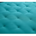 thumbnail image 6 of Chezmoi Collection Tencel Modal Blend Quilt Set King Size, Teal, Lightweight Soft Bedspread Crescent Stitched Quilt for All Seasons, 3-Piece, 6 of 9