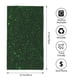 thumbnail image 2 of Fotbe Emerald Green Sparkling Toalla Premium con Patrón, Toalla de Microfibra de Secado Rápido, Ligera y Altamente Absorbente (27.5x16in), Ideal para Uso Diario, 2 of 6