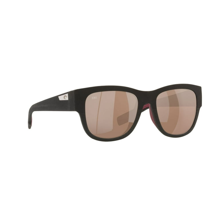 Costa Del Mar Women's Caleta Polarized Aviator Sunglasses, Net Plum/Grey Polarized-580G, 55 mm - Walmart.com Costa Del Mar Women's Caleta Polarized Aviator Sunglasses, Net Plum/Grey Polarized-580G, 55 mm - Walmart.com