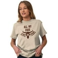 thumbnail image 4 of All Exes Live In Texas Lonestar State Women's Graphic T Shirt Tees Brisco Brands S, 4 of 6