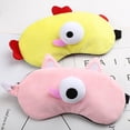 thumbnail image 3 of Coofit Eye Sleep Cover Cartoon Unisex Plush Sleep Eyeshade Eye Sleep Mask with Ice Pack, 3 of 9