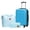 Blue, variant on Coolife Luggage Sets Suitcase Set 3 Piece Luggage Set Carry On Hardside Luggage with TSA Lock Spinner Wheels (Navy, 3 piece set (BP/TB/20))