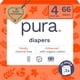 thumbnail image 1 of Pañales Pura, talla 4, 66 unidades, unisex, algodón orgánico, 1 of 9