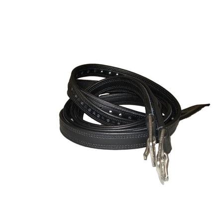 Intrepid International Pro-Trainer Softy Stirrup Leathers 1x55 Black-50