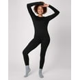thumbnail image 5 of Hanes Women's Baselayer Leggings, Moisture-Wicking Black 2XL, 5 of 8