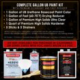 thumbnail image 2 of REGAL Red Gallon URETHANE BASECOAT CLEARCOAT Car Paint FAST Kit, 2 of 6