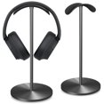 thumbnail image 1 of Soporte para auriculares Cyfromt, soporte organizador de escritorio, metal, 1 of 7
