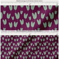 thumbnail image 2 of Soimoi Pink Cotton Voile Fabric Banana Leaves Print Fabric by Yard 42 Inch Wide, 2 of 7