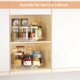 thumbnail image 3 of Bandeja organizadora giratoria Lazy Susan, 23 cm, 2 unidades, transparente, 3 of 7