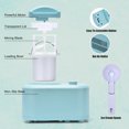 thumbnail image 4 of Costway Ice Cream Maker 1.1 QT Automatic Frozen Dessert Machine w/ Spoon Green, 4 of 10
