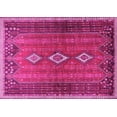 thumbnail image 1 of Ahgly Company Indoor Rectangle Persian Pink Traditional Area Rugs, 8' x 10', 1 of 4