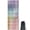 Colorful Watercolor Stripe, variant on Colorful Tie Dye Mandala Pattern Hot Yoga Mat Towel Non Slip for Hot Yoga - Quick-Drying Yoga Mat Cover with 4 Corner Pockets with Travel Bag - Hot Yoga Towel Non Slip 70"x26"