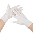 thumbnail image 3 of 100 piezas/caja de guantes de látex desechables, guantes de examen elásticos suaves para procesamiento de alimentos, 3 of 8