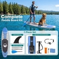 thumbnail image 5 of Wide Stance, Bottom Fin for Paddling, Surf Control, Non-Slip Deck Youth And Adult Standing Boat, 5 of 8
