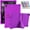 Purple, variant on elitegadget Case for onn 8.1" Core Tablet (2026 Model) - Lightweight Protective Silicone Stand Cover + 1 Random Color Stylus (Black)