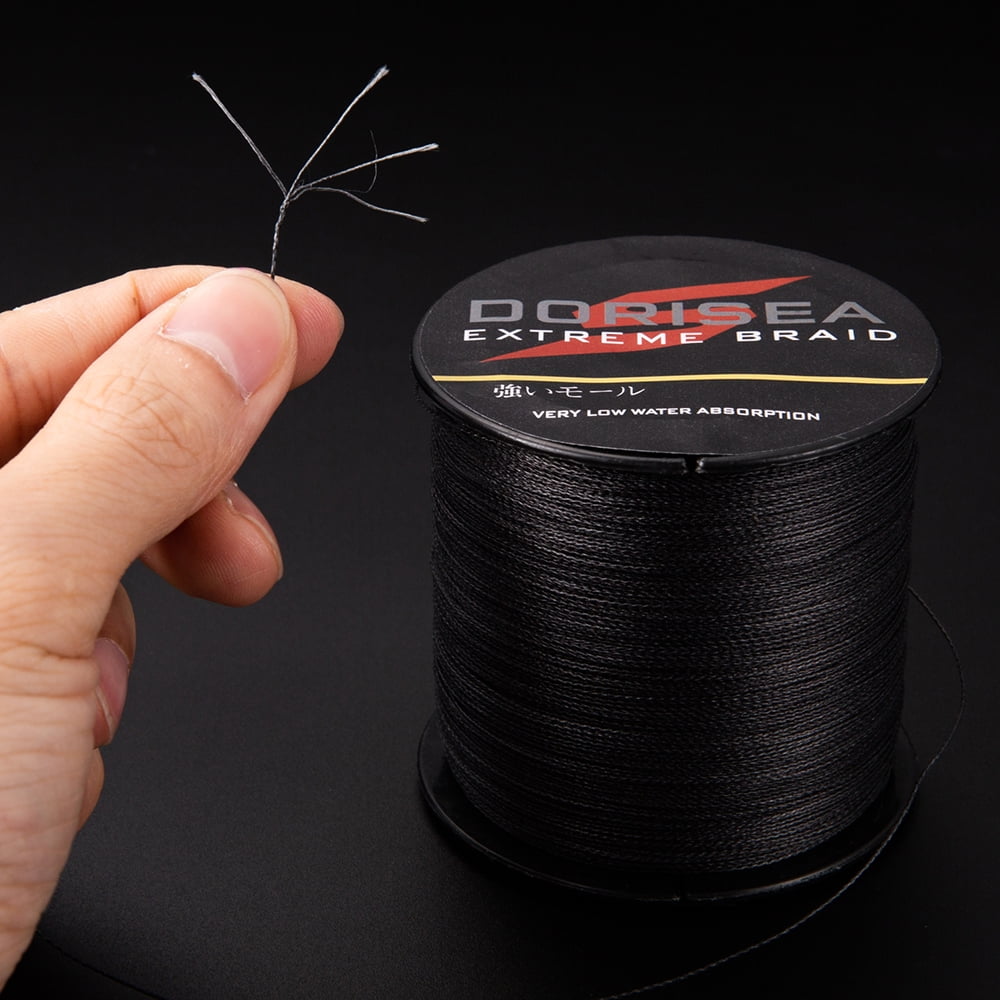 DORISEA Extreme Braided Fishing Lines - Abrasion Resistant Braided Lines – Incredible Superline – Zero Stretch – Smaller Diameter – A Must-Have!