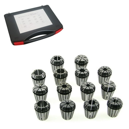 

ALL-CARB 14Pcs ER20 1/16 -1/2 Spring Collet Set for CNC Milling Lathe Tool Workholding
