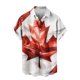 thumbnail image 5 of Blusa y camisa de manga corta con cuello vuelto para hombre, blusa informal de moda con cuello vuelto, blusa estampada de manga corta con botones, blusa de poliéster para hombre, 5 of 6