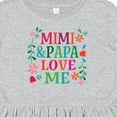 thumbnail image 4 of Inktastic Mimi and Papa Love Me Girls Toddler Dress, 4 of 5