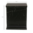 thumbnail image 3 of Tullia Accent Table Black, 3 of 10
