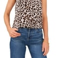 thumbnail image 3 of Sam & Jess Womens Leopard Print Camisole Beige Brown S, 3 of 3