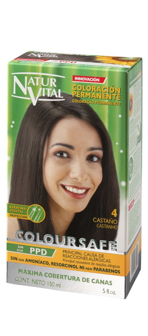 Natur Vital Permanent Hair Dye, Permanent Hair Color . Coloursafe, No ...