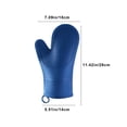 thumbnail image 3 of Fiudx Ofertas relámpago del día Guantes para hornear Guantes de aislamiento de cocina que resisten temperaturas altas de 260 grados Suaves Se pueden usar durante mucho tiempo y son fáciles de limpiar, 3 of 6