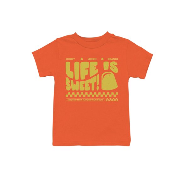 Officially Licensed Dots Life is Sweet! Fruit Candy Youth's T-shirt