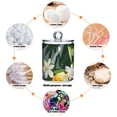 thumbnail image 5 of Ckdifva Lemons White Flower Storage Jar with Lid Acrylic Organization Storage Containers Set of 4, 5 of 7