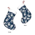 thumbnail image 3 of Yiaed Cute Rabbit Print Christmas Stockings, Christmas Stockings Hanging Ornaments, Christmas Stockings for Family Christmas Holiday Decorations, 3 of 7