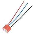 thumbnail image 1 of Female Ceramic Plug, Waterproof Easy Installation H4 Wiring Harness Plug  For Car Headlamp Retrofit, 1 of 8