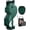 Dark Green, variant on Golf Cart Bag:14 Way Full Length Divider Lightweight with Cooler Handles Rain Cover and Golf Shoe Bag