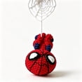 thumbnail image 2 of DIY Superhero Spider Crochet Kit Amigurumi Plush with Complete Materials & Tutorial, Fun Handmade Craft Project Perfect Gift for Fans, 2 of 10