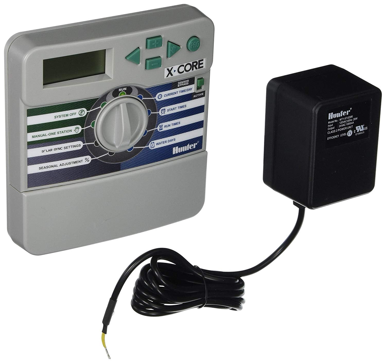 Hunter X-Core 400 Outdoor Controller Timer 4 Station 120V Xcore Zone Clock 