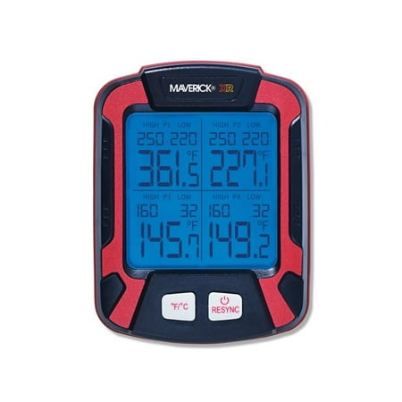 

Maverick Plastic Wireless Smart Meat Thermometer 5 x 4 x 1.5 in.