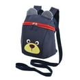 thumbnail image 4 of Esquirla Adjustable Harness Bear Children Backpack with Zipper with Leash Child Backpack Dark Blue, 4 of 8