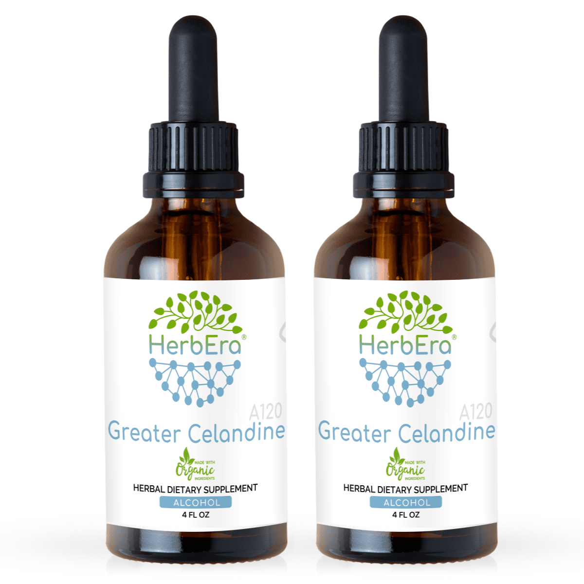 Greater Celandine Alcohol Herbal Extract Tincture, SuperConcentrated