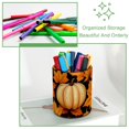 thumbnail image 3 of Eleve su espacio de trabajo con este elegante portalápices y organizador de escritorio para maquillaje y suministros de arte, hojas de arce y calabaza., 3 of 5