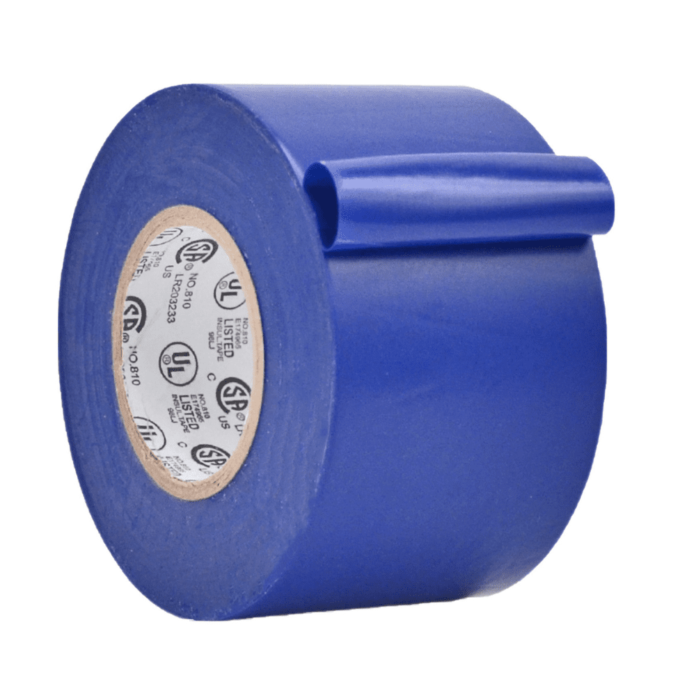 WOD Tape Blue Electrical Tape General Purpose 2 in. x 66 ft. High Temp