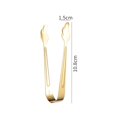 thumbnail image 6 of Soumake Ice Tongs Wing Shape Non-slip Handle Good Grip Mirror Polished Easy to Clean Stainless Steel Food Serving Tongs Ice Cube Picker Kitchen Accessories, 6 of 8