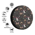 Kdxio French Bulldogs for Tire Cover Wheel Protectors Tyre Covers