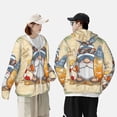 thumbnail image 6 of Kll Hello Summer Cute Gnome Print Men'S Women’s Upf 50+ Sun Protection Outdoor Hoodie Jacket Long Sleeve Fishing Hiking Performance Shirt- 3x-Large, 6 of 8